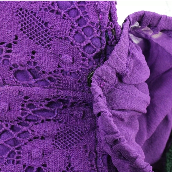 Gucci Cluny Lace Skirt SZ 42 - Picture 11 of 12